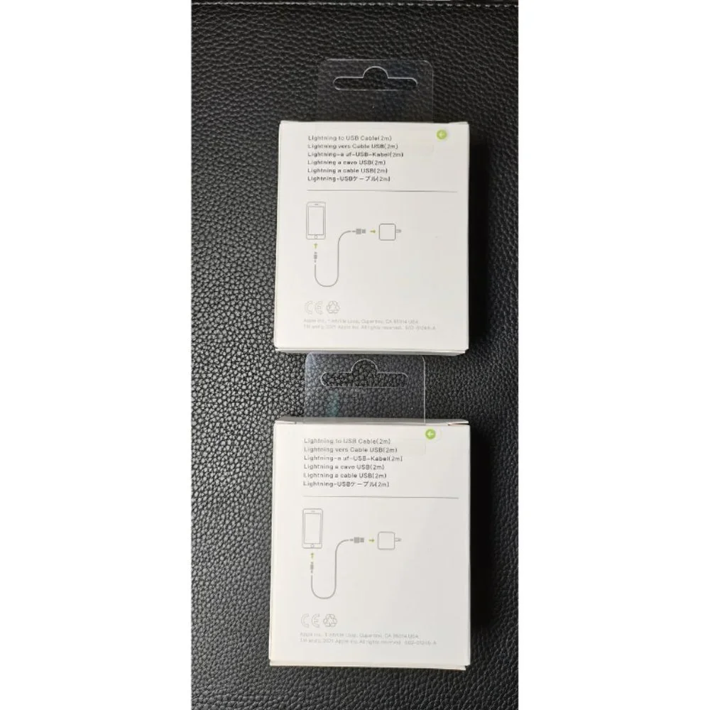 🔌 2-Pack 🍎 6ft Extra Long iPhone Charger Cable 📏 Lightning Cord